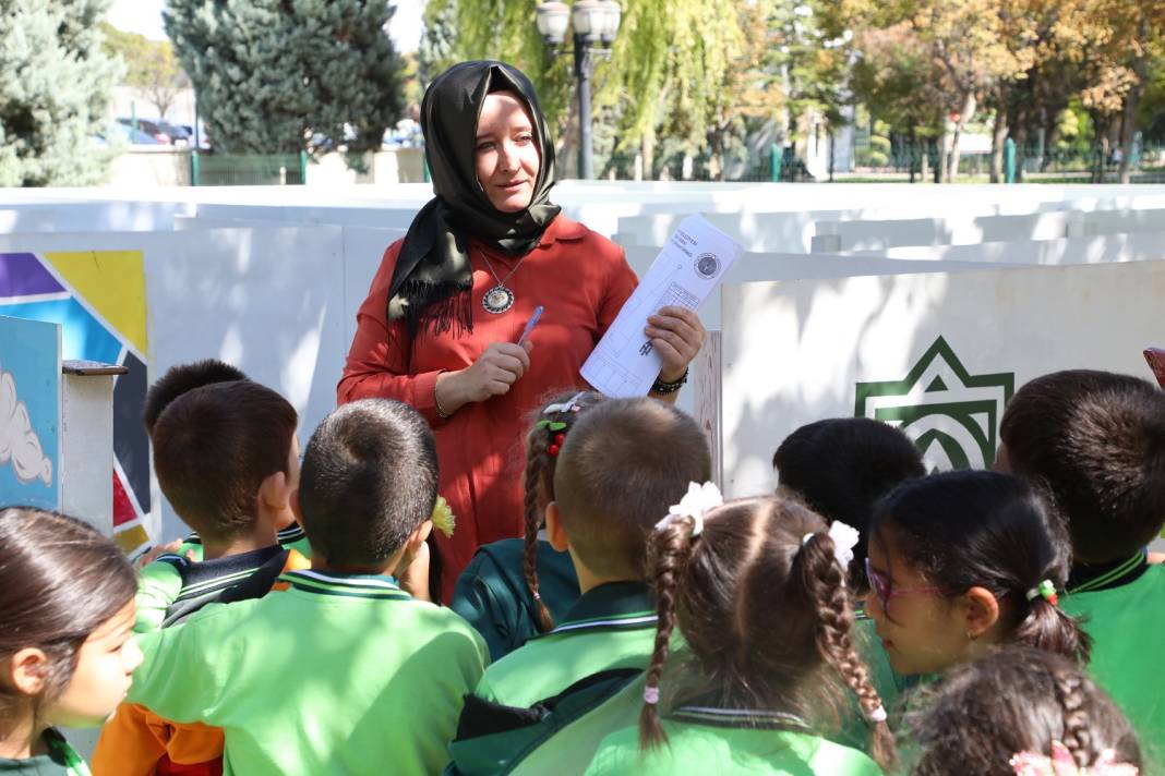 Karatay’ın duvarsız okulunda eğitimler başladı 5